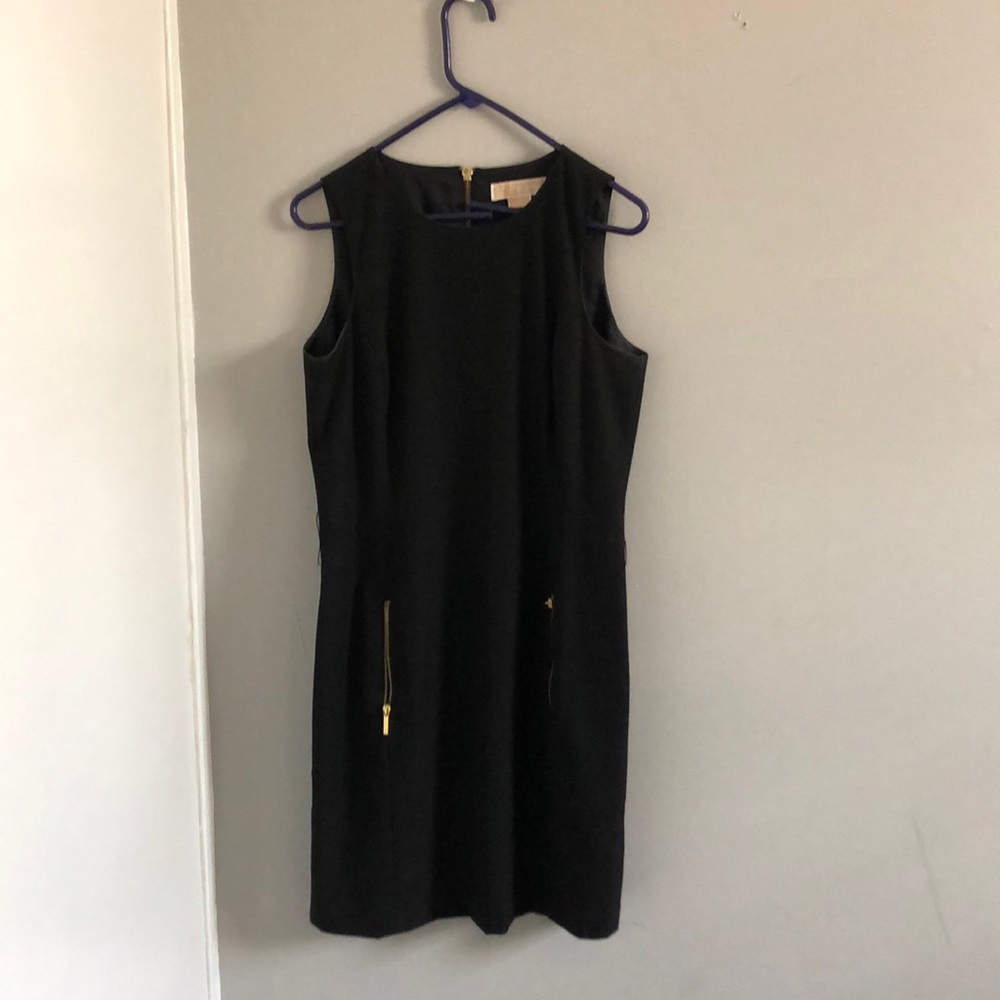 Sleek Michael Kors black dress